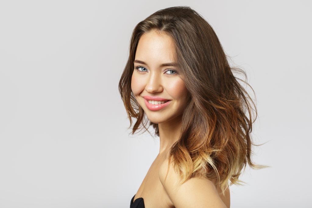 włosy z efektem obmre